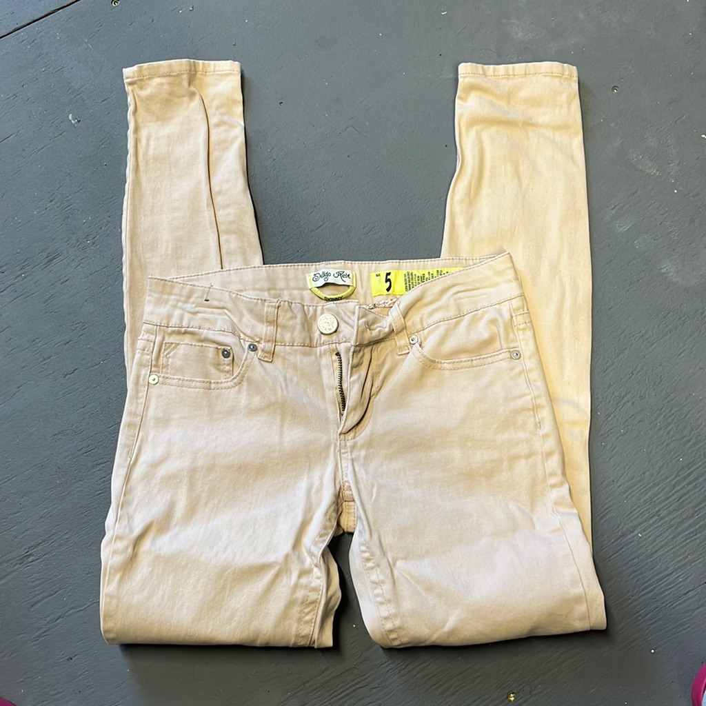 Tan Jeans (Juniors Size 5)